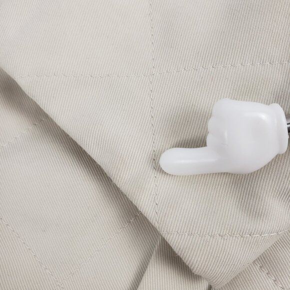 Orvis XSP Cream Off White Quilted Jacket Womens Hunter Sport Field Petite Coat - Picture 9 of 15